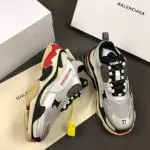 balenciaga chaussure homme daim triple-s  ash20